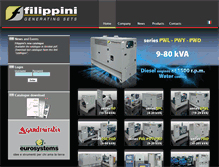 Tablet Screenshot of filippini.org
